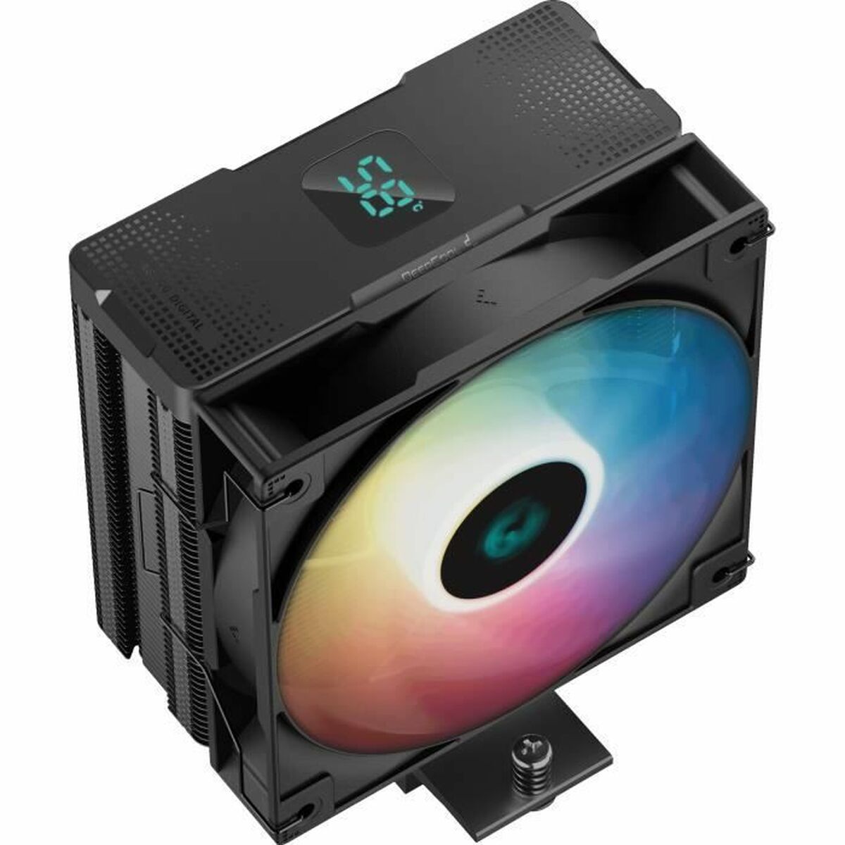 CPU ventilátor DEEPCOOL AG400 Digital BK ARGB